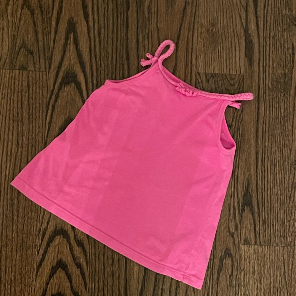 Adorable Little Girl Pink 2T Tank Top
